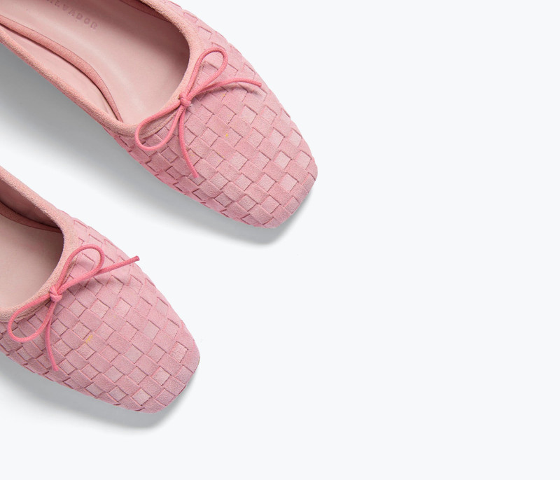 JADA SQUARE TOE BALLET FLAT 4
