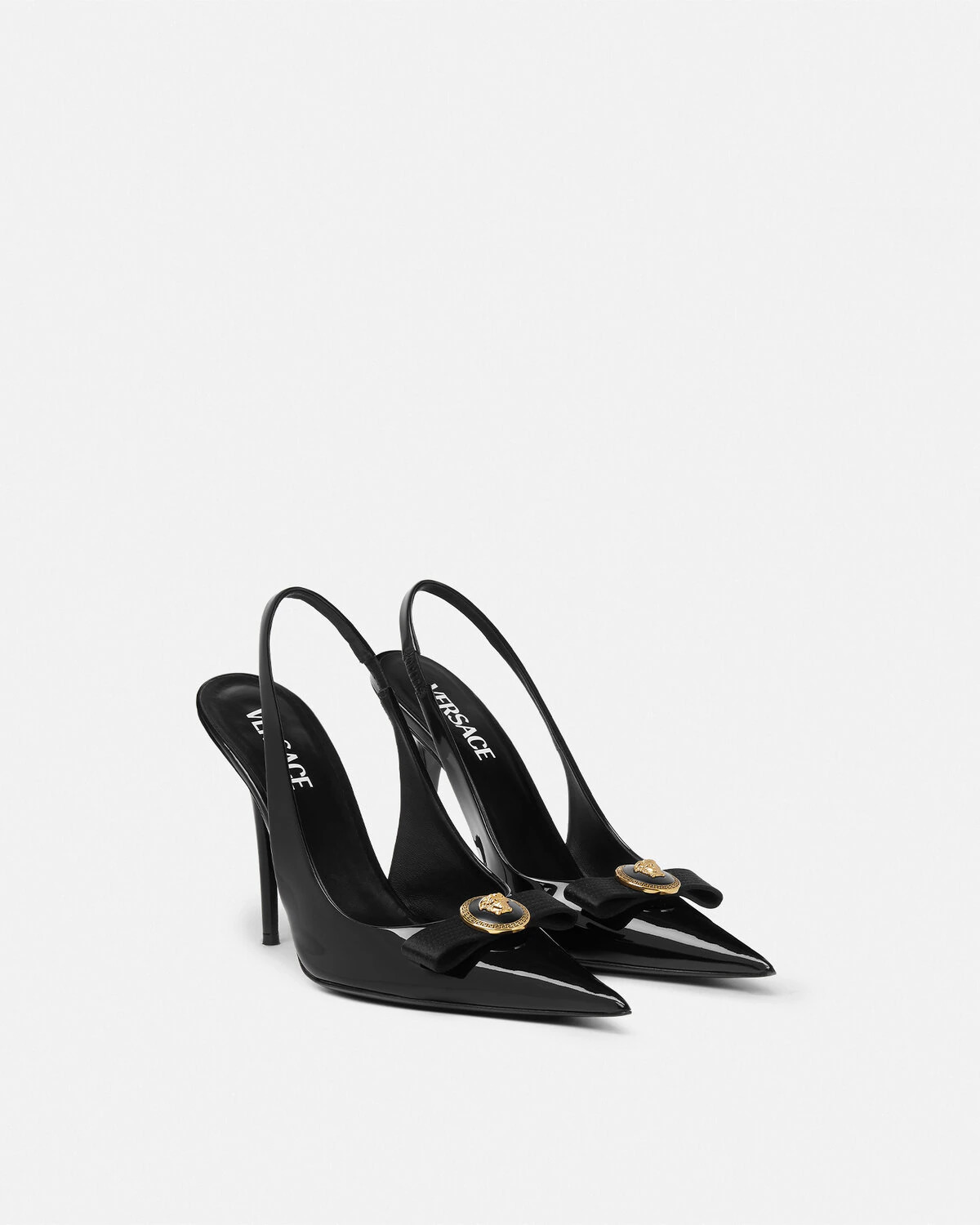 Gianni Ribbon Slingback Pumps 110 mm - 2