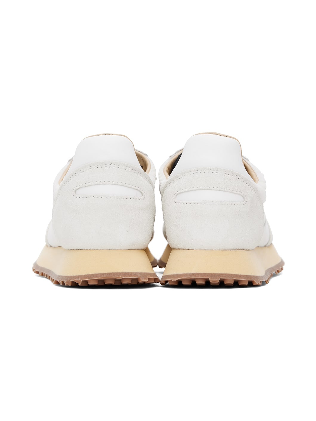 White Tempo Low Transparent Sneakers - 2