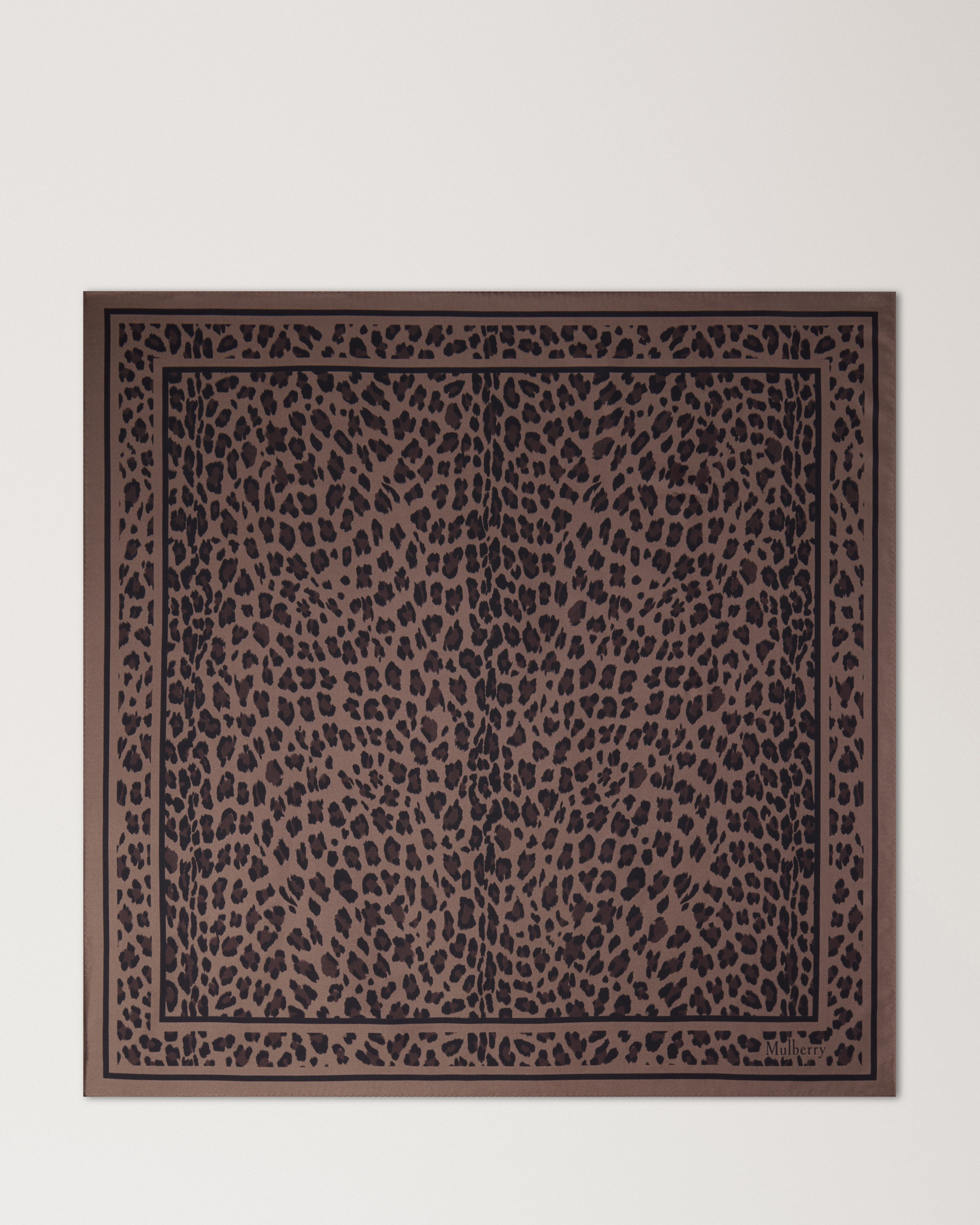 Square Scarf - Leopard
Ebony Silk Twill - 1