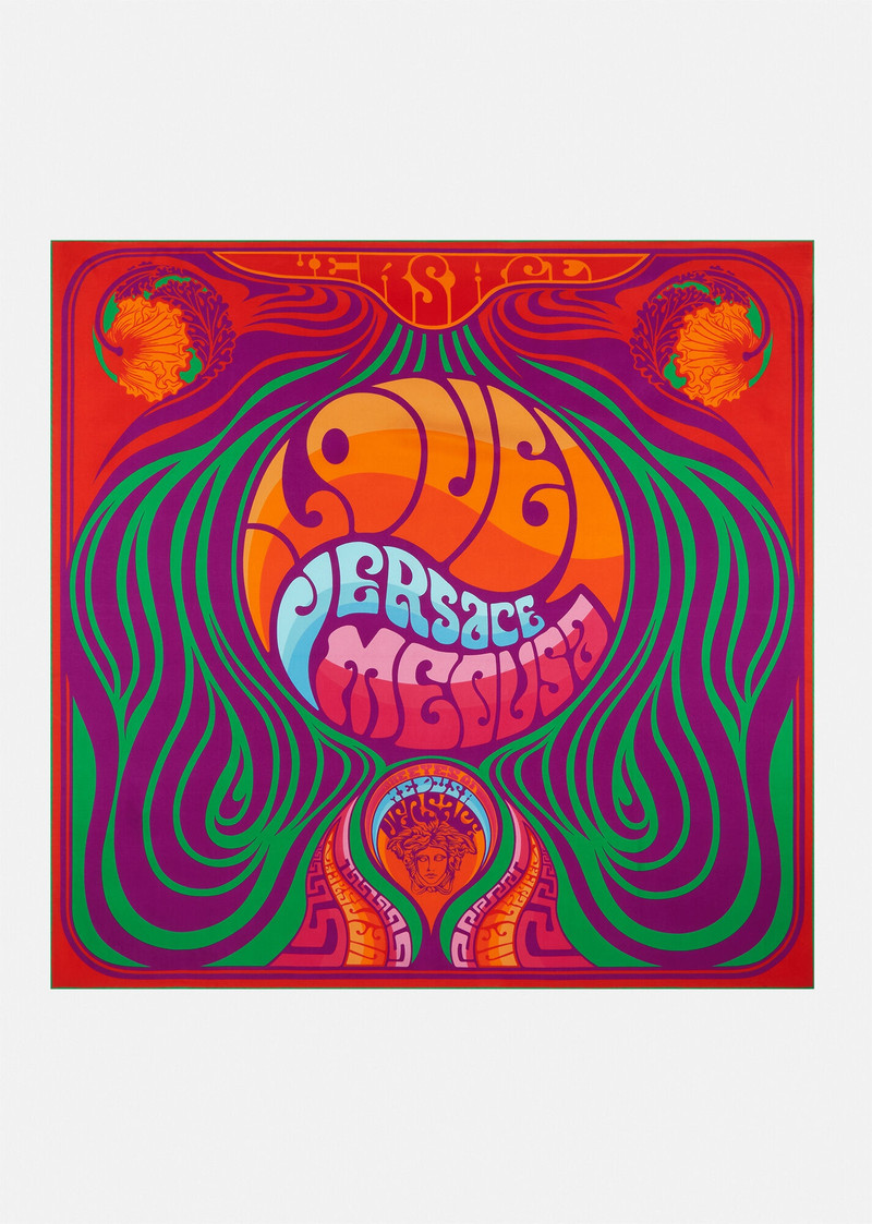 Medusa Music Silk Foulard 1