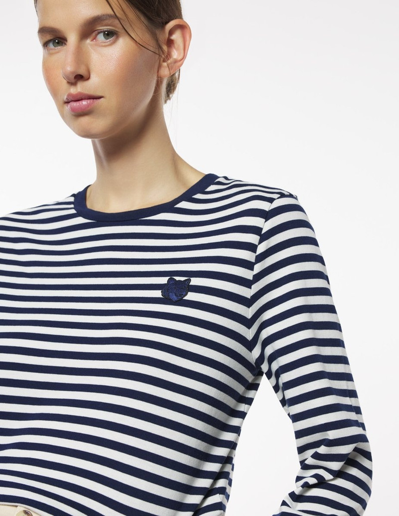 BOLD FOX HEAD PATCH MULTI STRIPES REGULAR LS TEE-SHIRT 5