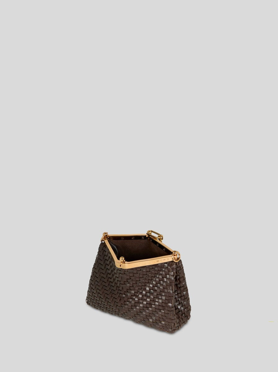 SMALL WOVEN VELA BAG - 4