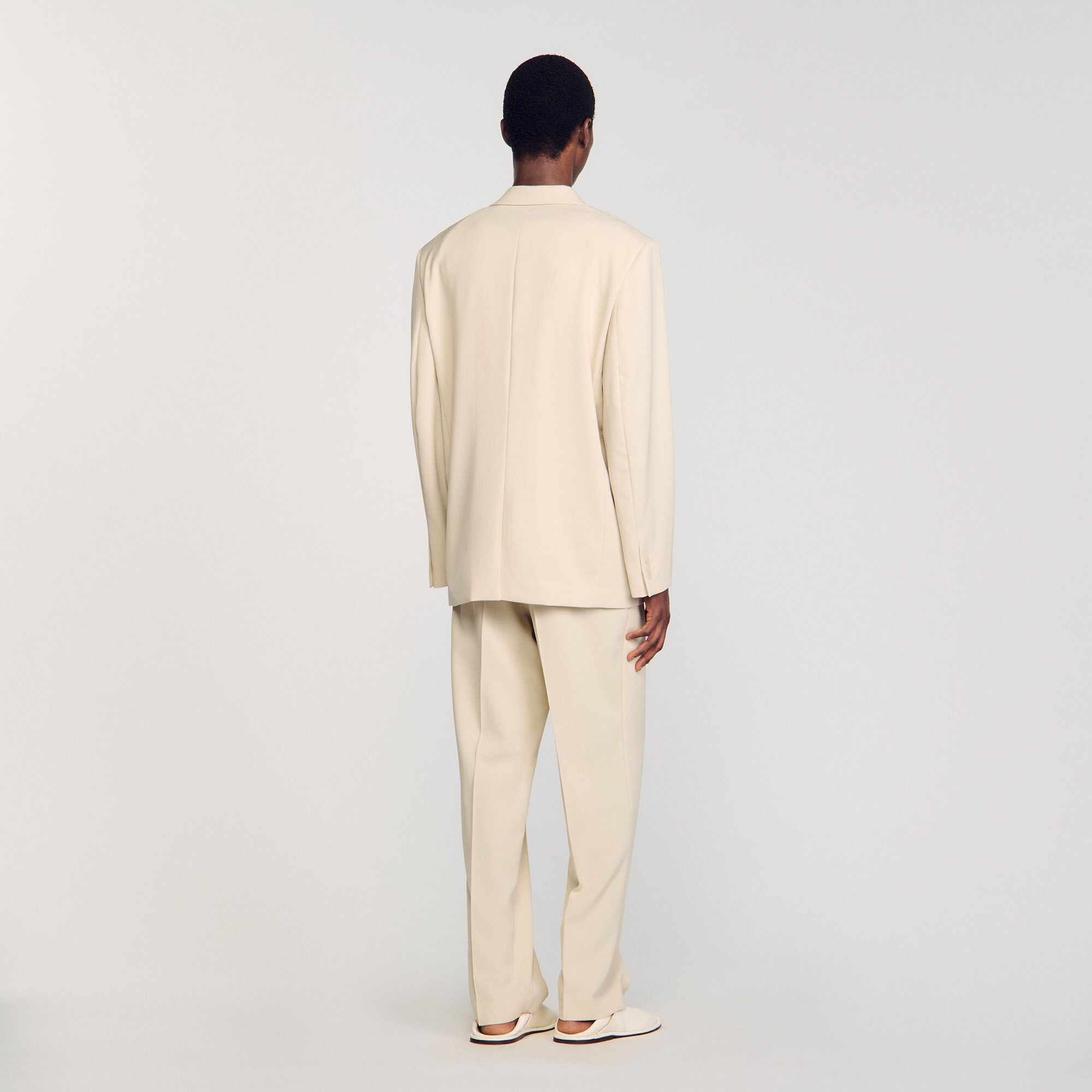 OVERSIZED WOOL SUIT JACKET - 5