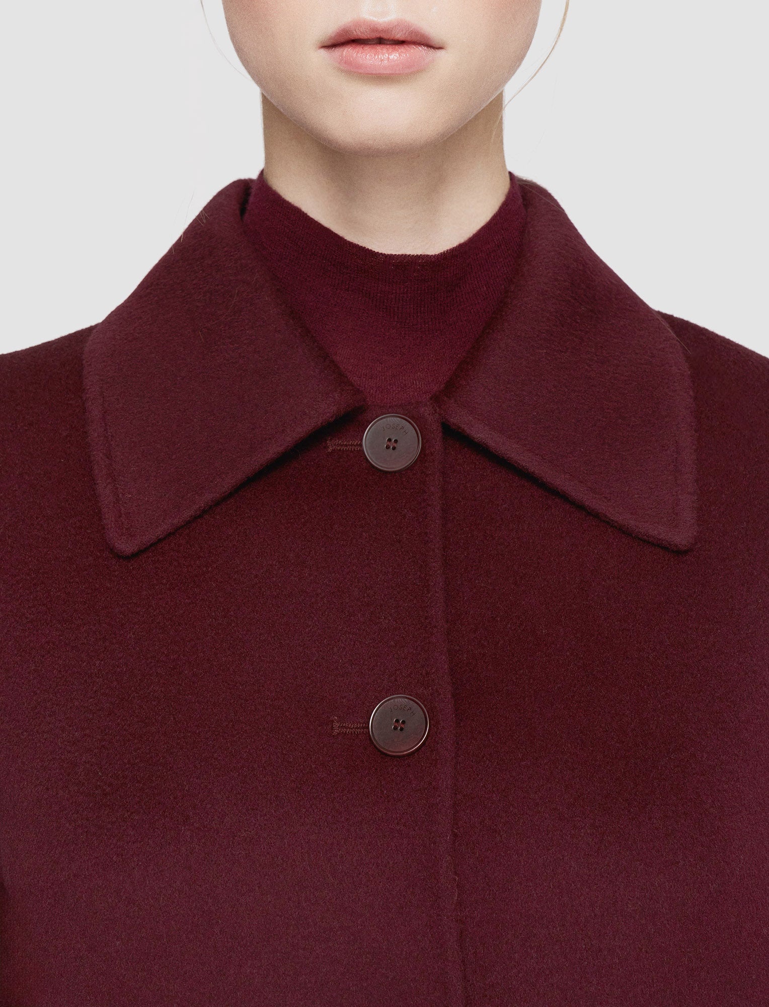 Double Face Cashmere Gerrard Coat - 5