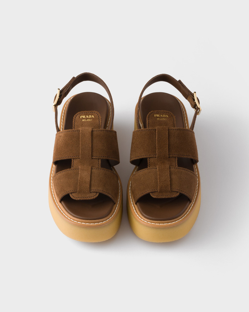 Suede sandals 3