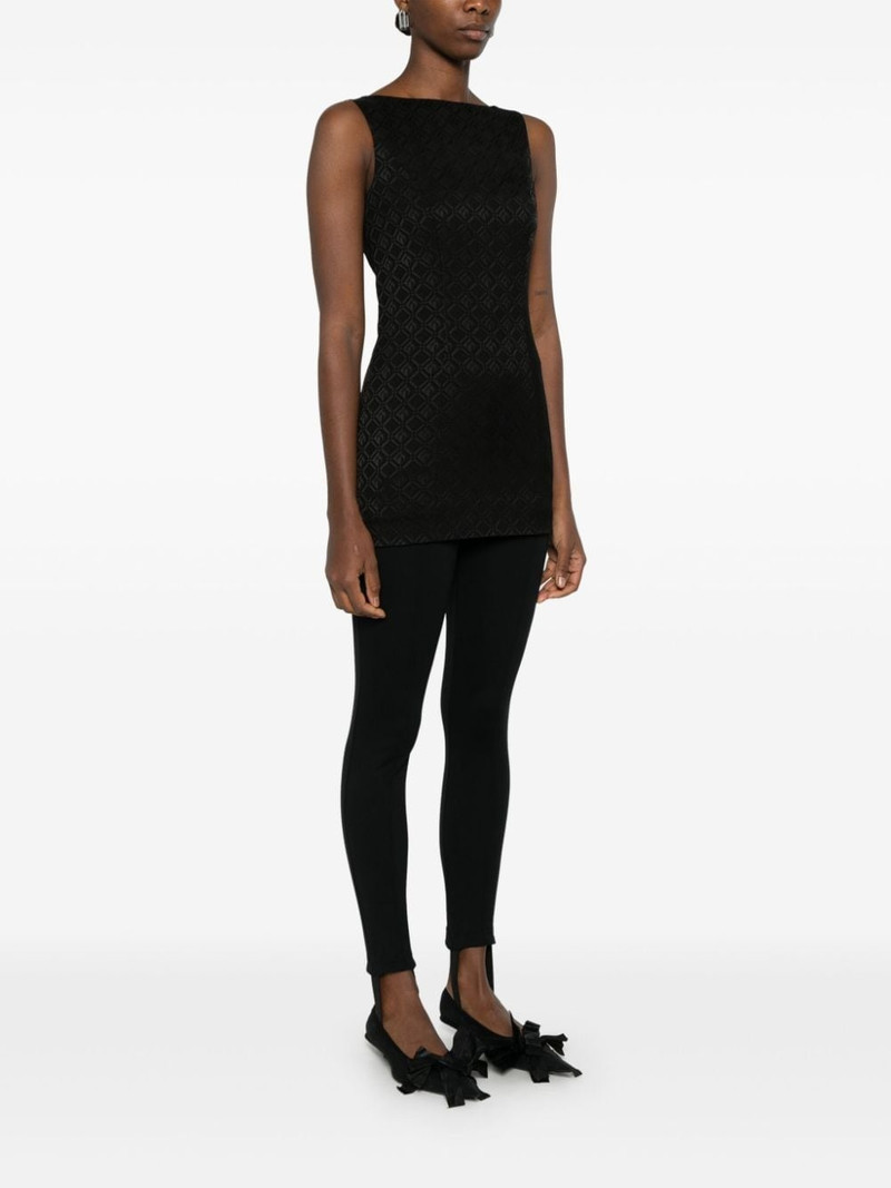 Moon Diamond-jacquard mini dress 3