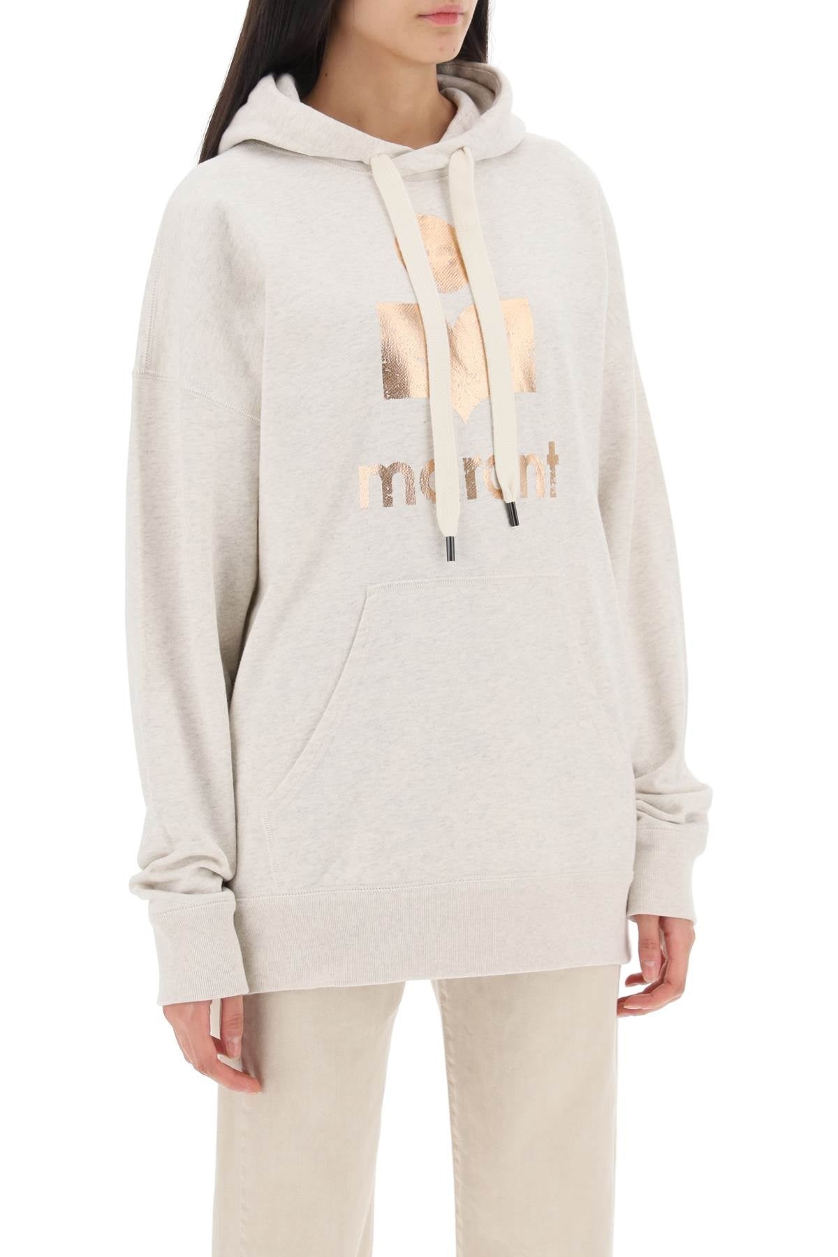 Isabel Marant Etoile Mansel Sweatshirt With Metallic Logo Women - 2