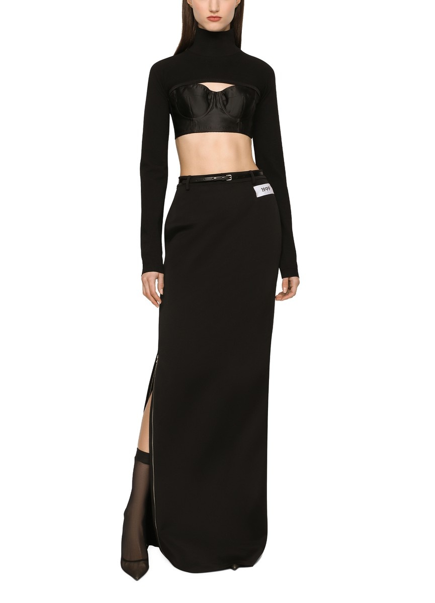 KIM DOLCE&GABBANA cady skirt - 6