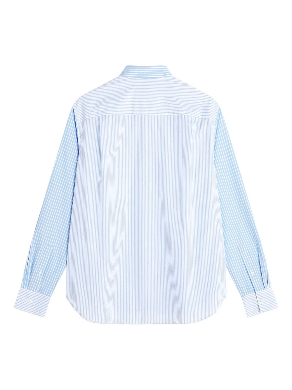 striped embroidered shirt - 5