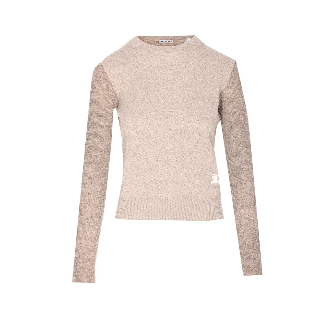 Burberry Women Equestrian Knight Logo Sweater - 1