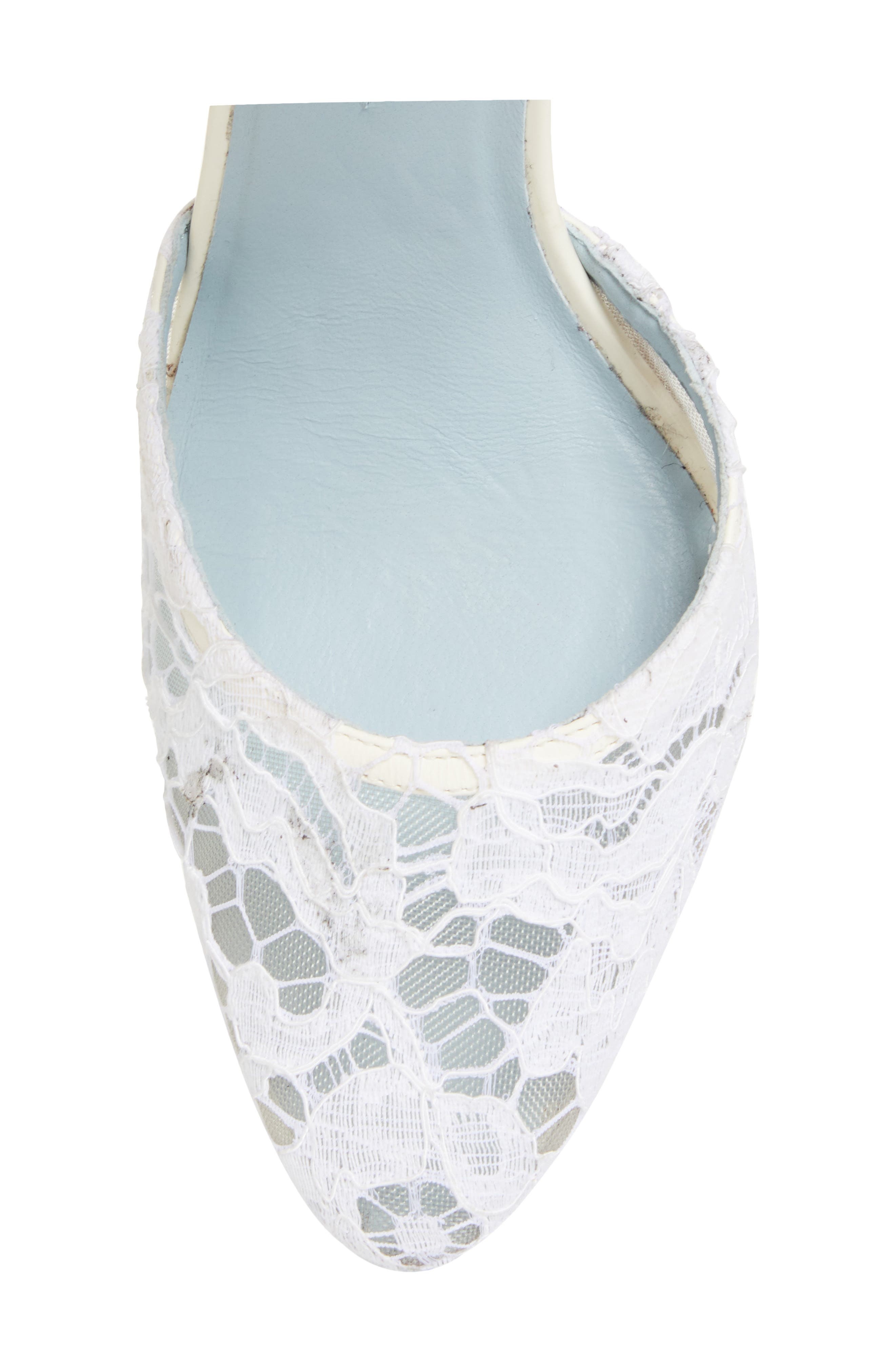 Valentino Garavani Tie Ankle Strap d'Orsay Pump in Ivory/Nero at Nordstrom - 6