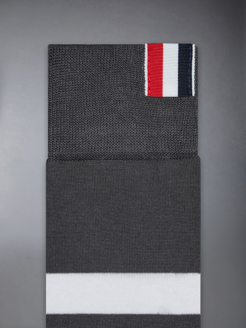 Thom Browne COTTON 4-BAR OVER THE CALF SOCK outlook