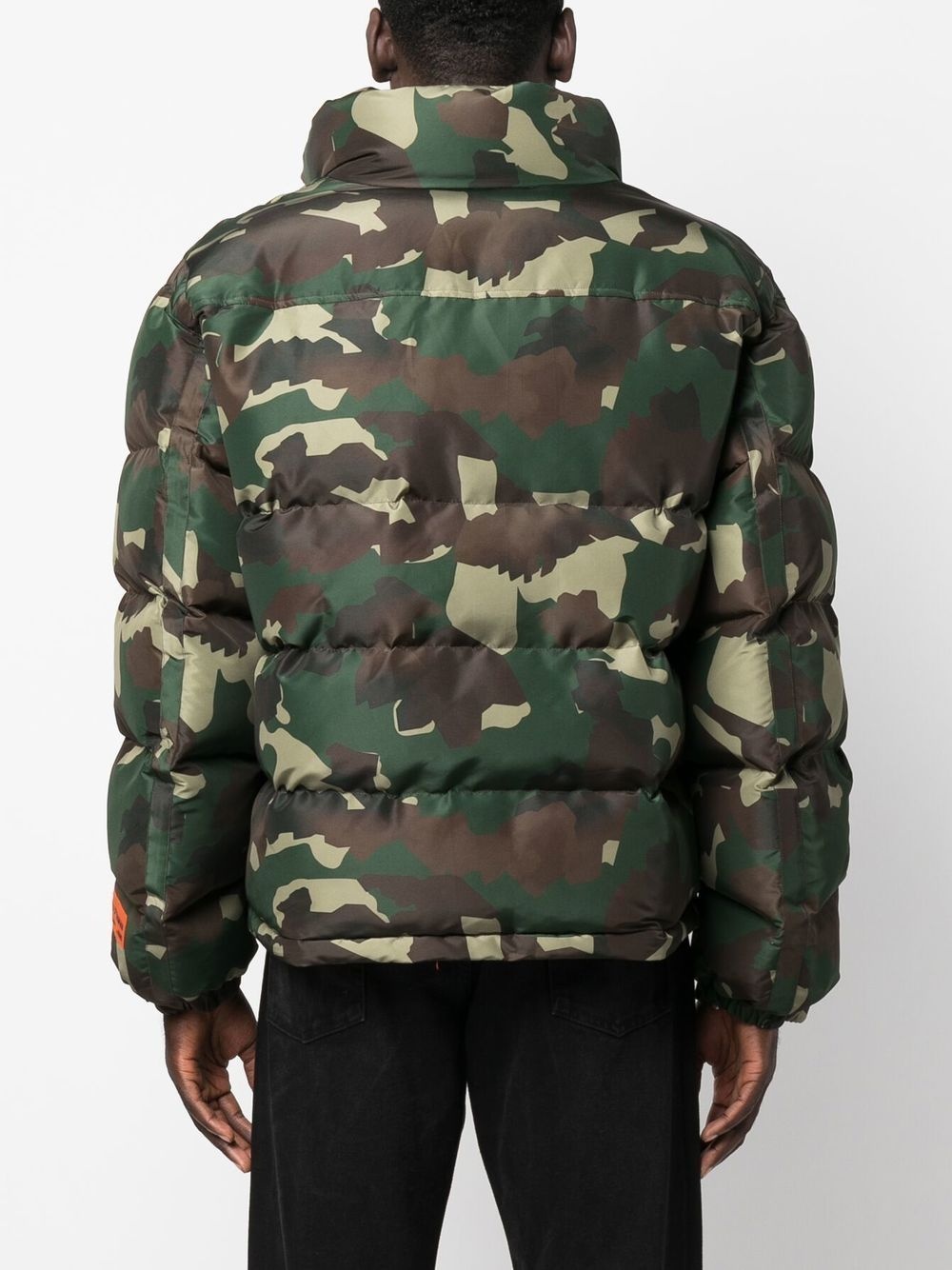 camouflage-print padded jacket - 4