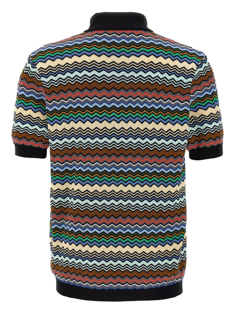 Zigzag polo shirt - 2