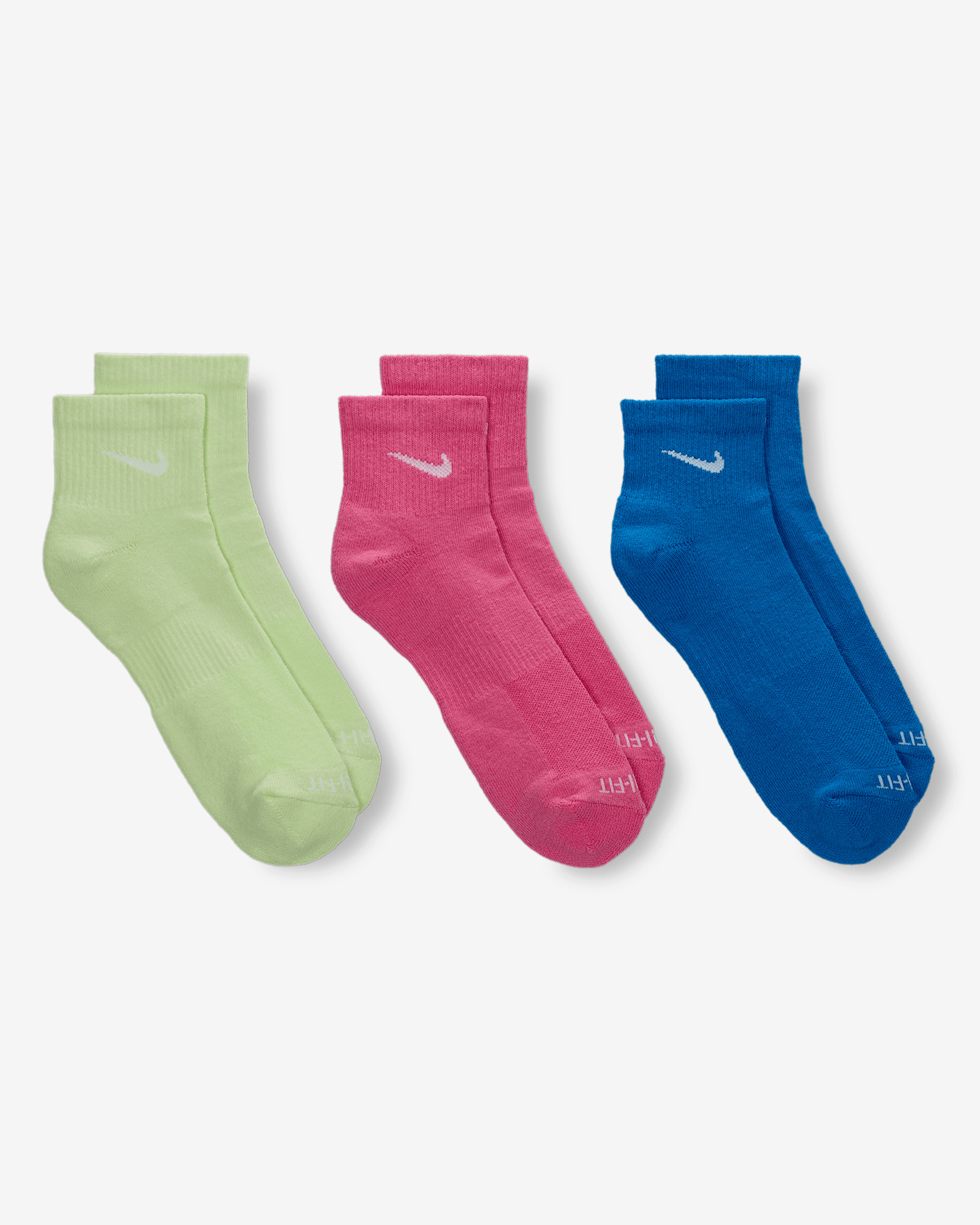 Nike Everyday Plus Cushioned Training Ankle Socks (3 Pairs) - 3