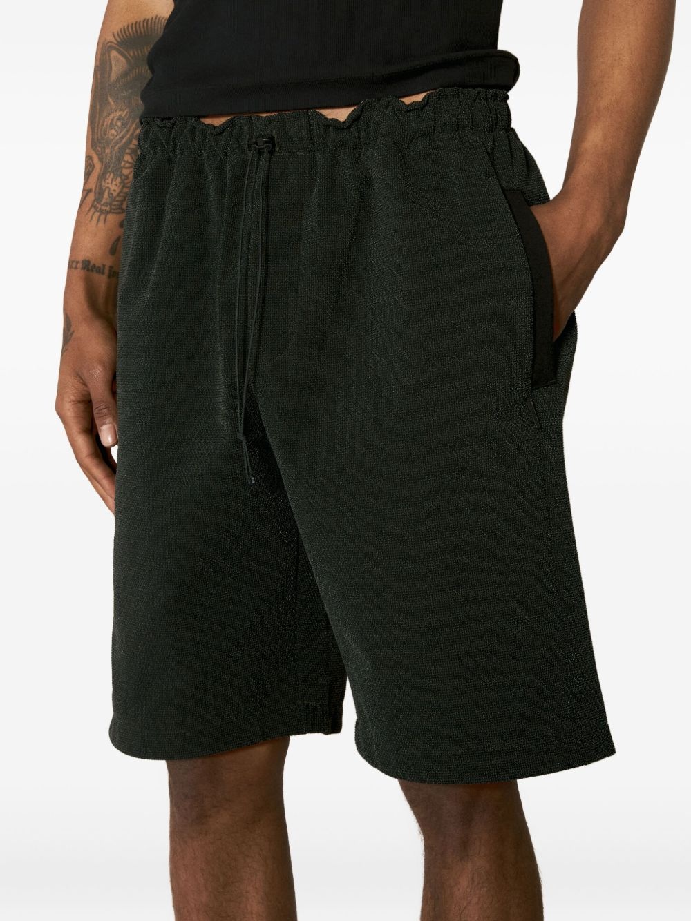 Utility Cut track shorts - 4