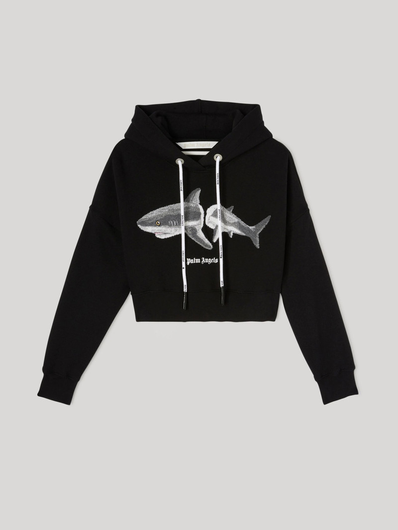 SHARK CROPPED SWEATSHIRT 1