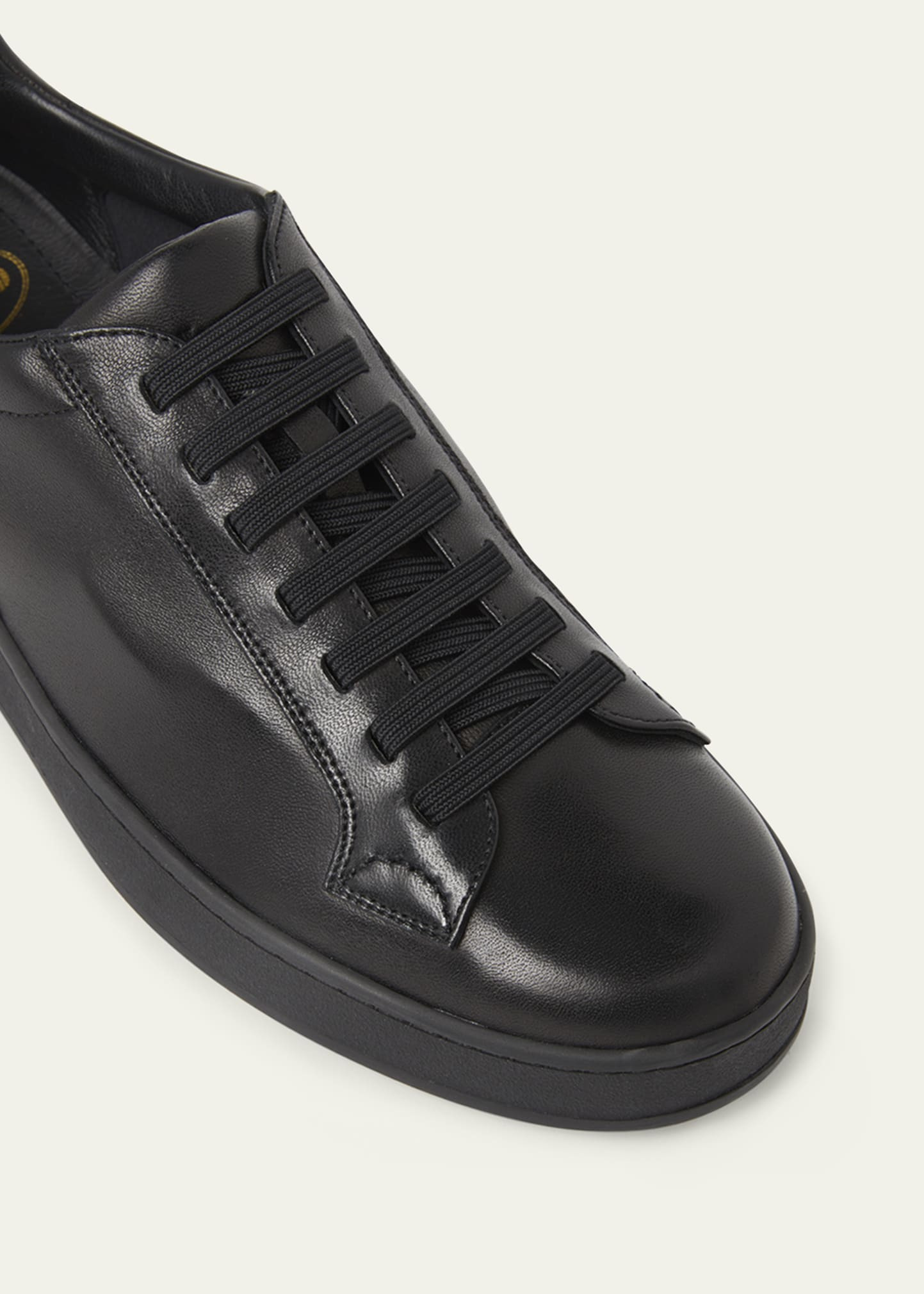 Men's Ludlow 3 Napa Leather Low-Top Sneakers - 6