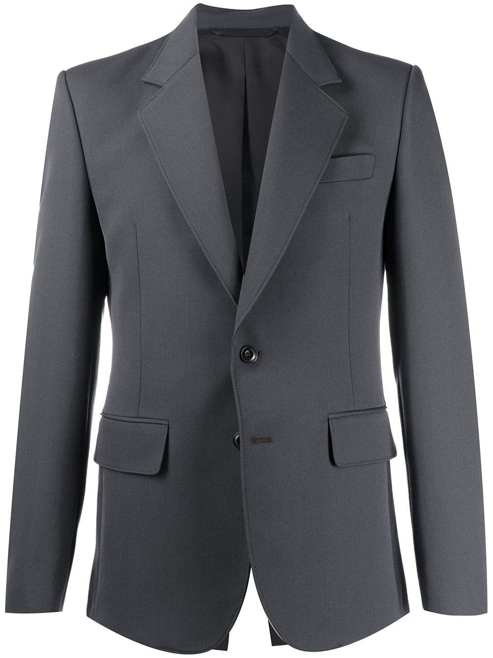 single-breasted tailored blazer - 1