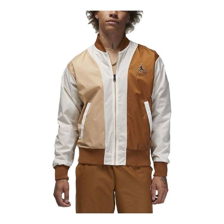 Air Jordan MVP HBR Jacket 'Brown White' FB7033-281 - 1