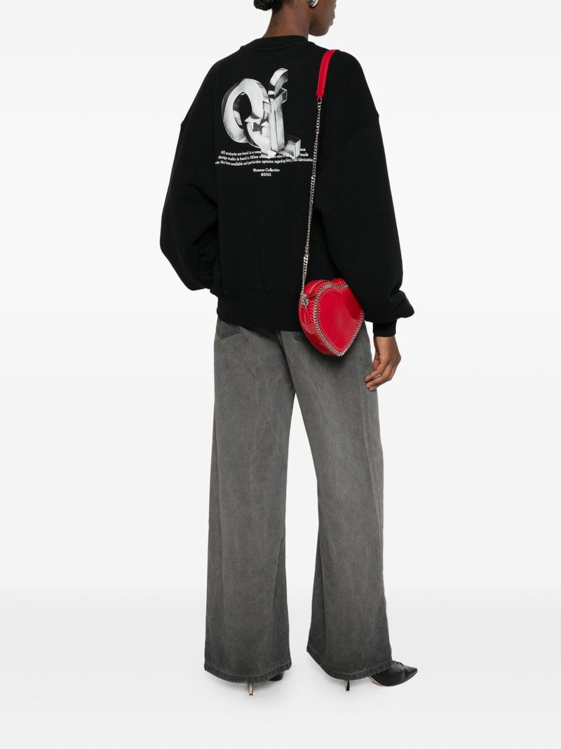 Off-White logo-print sweatshirt outlook