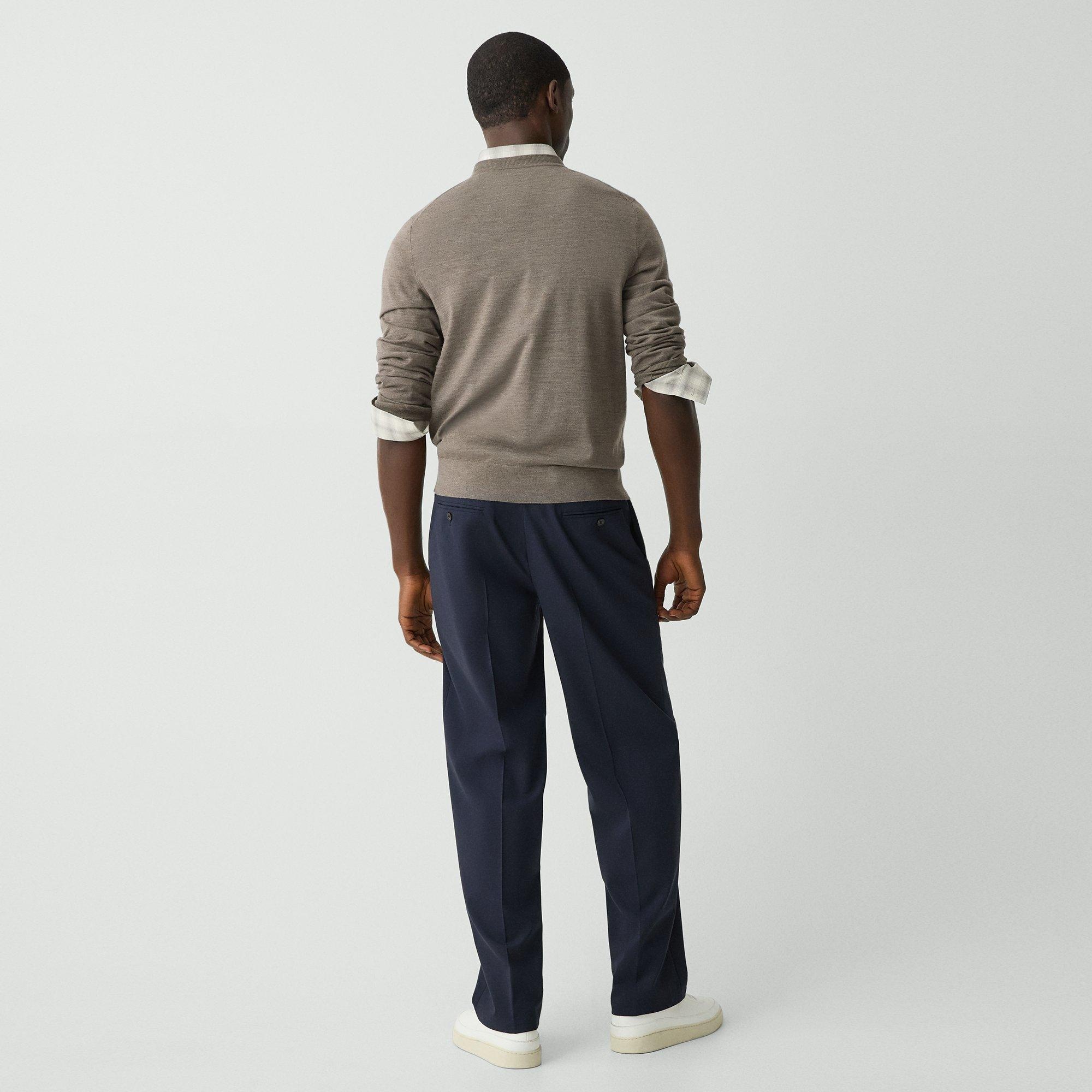Straight-Leg Pant in Stretch Wool - 4
