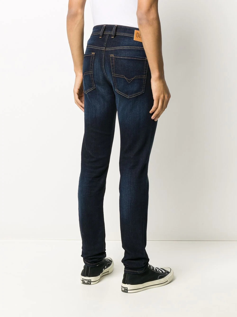 D-Strukt mid-rise slim-fit jeans - 4