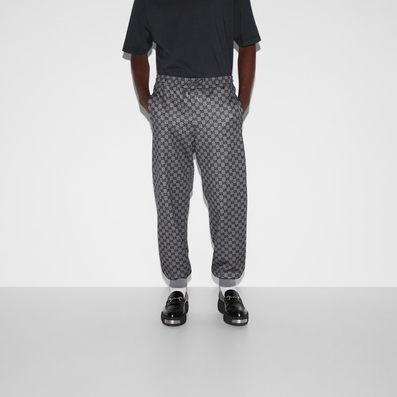 Printed GG neoprene jogging pant 3