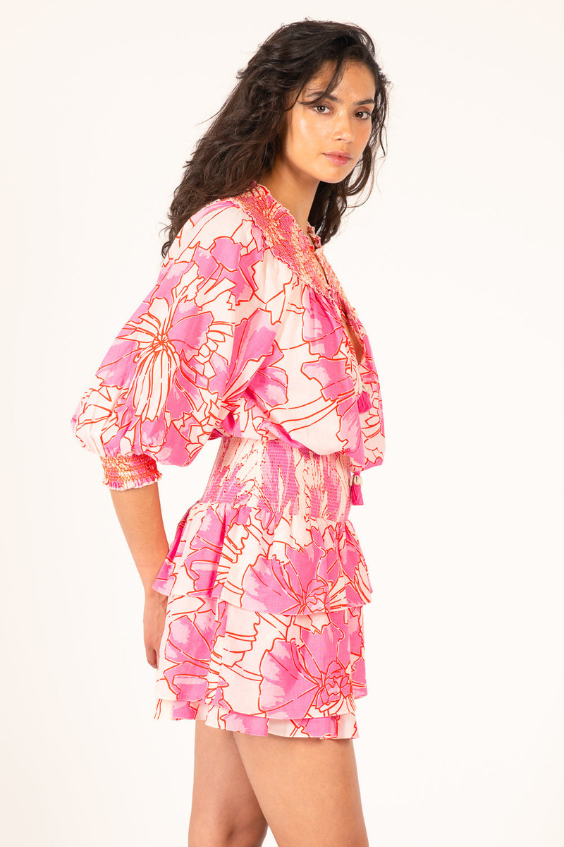 Mini Dress Anna - Pink Petal 5