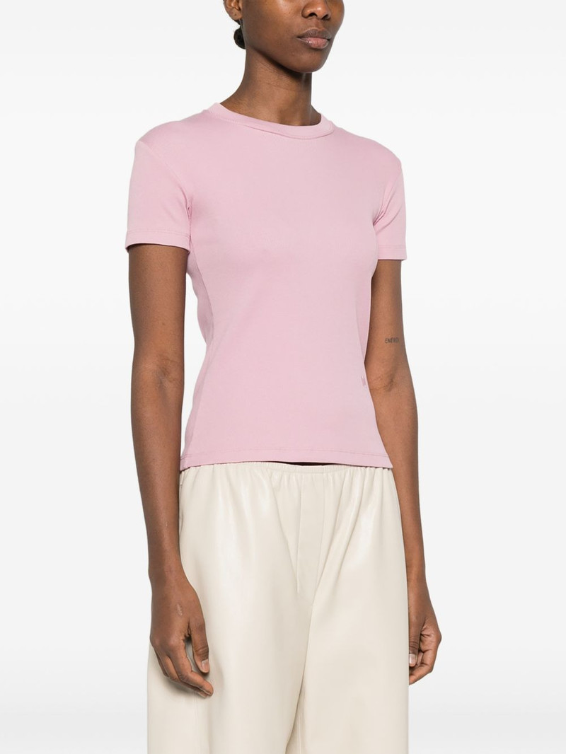 slim fit cropped T-shirt 3