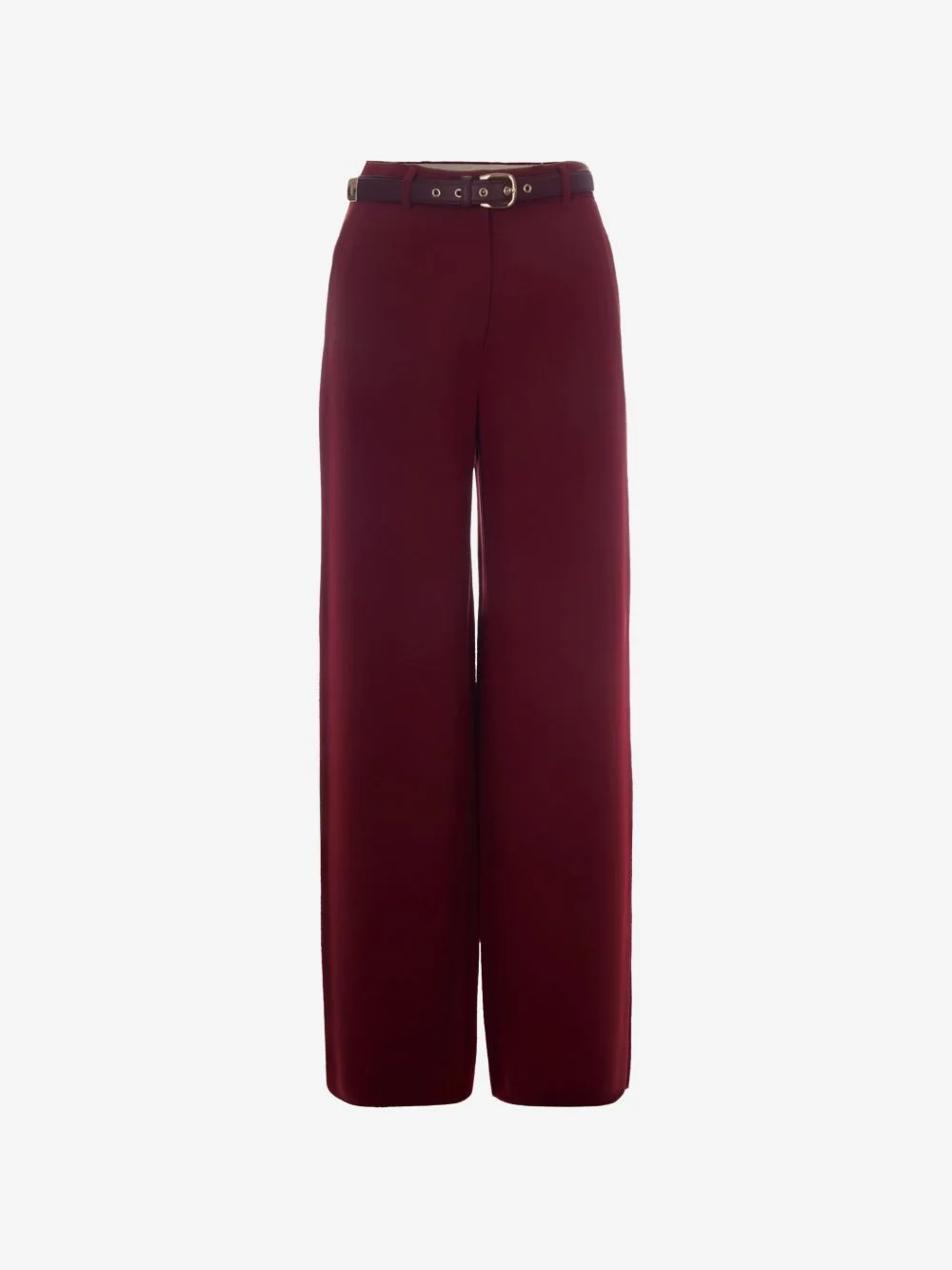 belted wide-leg trousers - 1