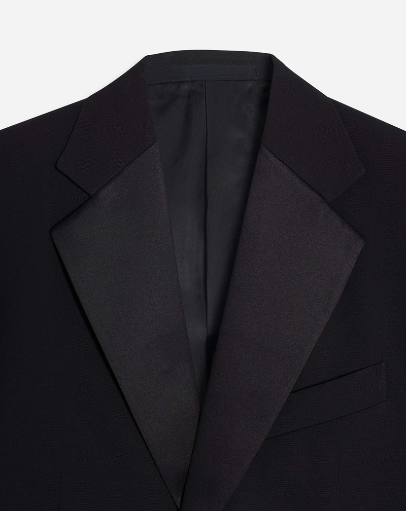 Lanvin SINGLE-BREASTED FLAP POCKETS JACKET WITH SATIN LAPELS outlook