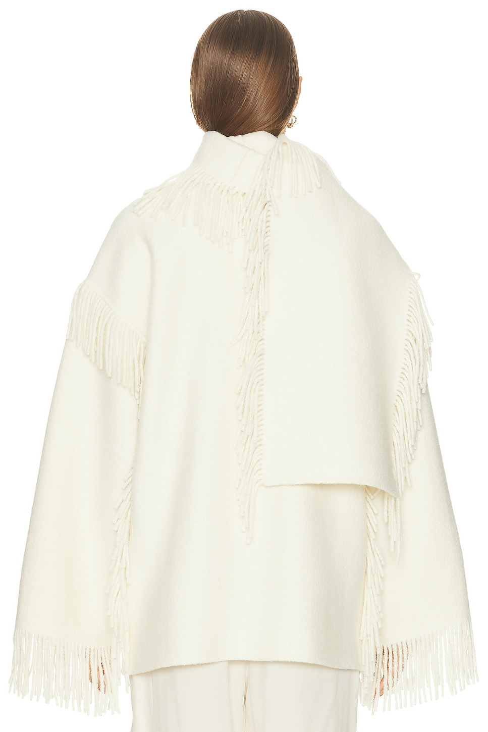 Fringed Scarf Jacket - 5