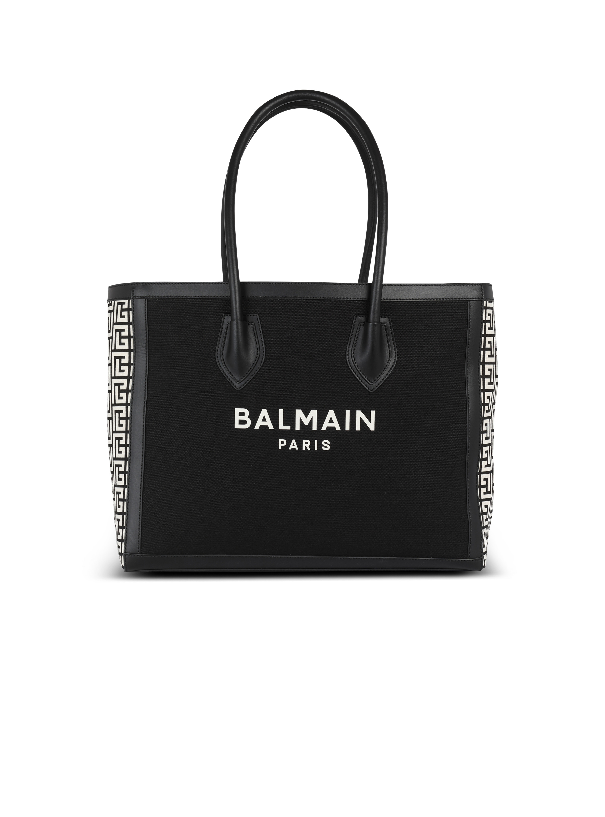 B-Army 42 canvas tote bag with leather inserts - 1