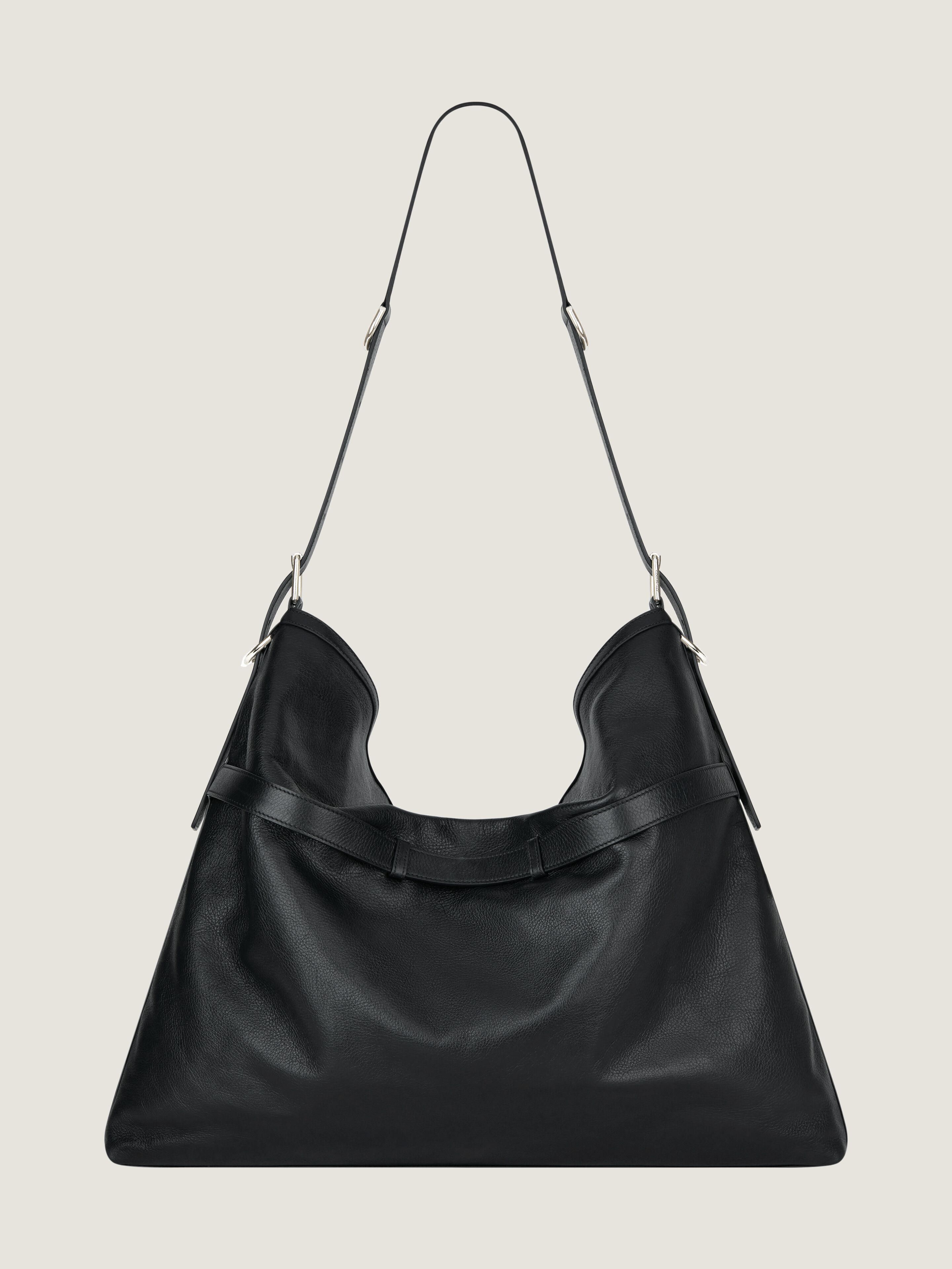 LARGE VOYOU BAG IN GRAINED LEATHER - 3