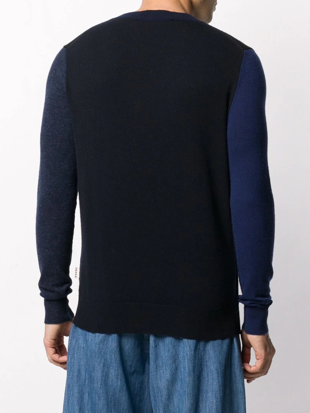 colour block jumper - 4