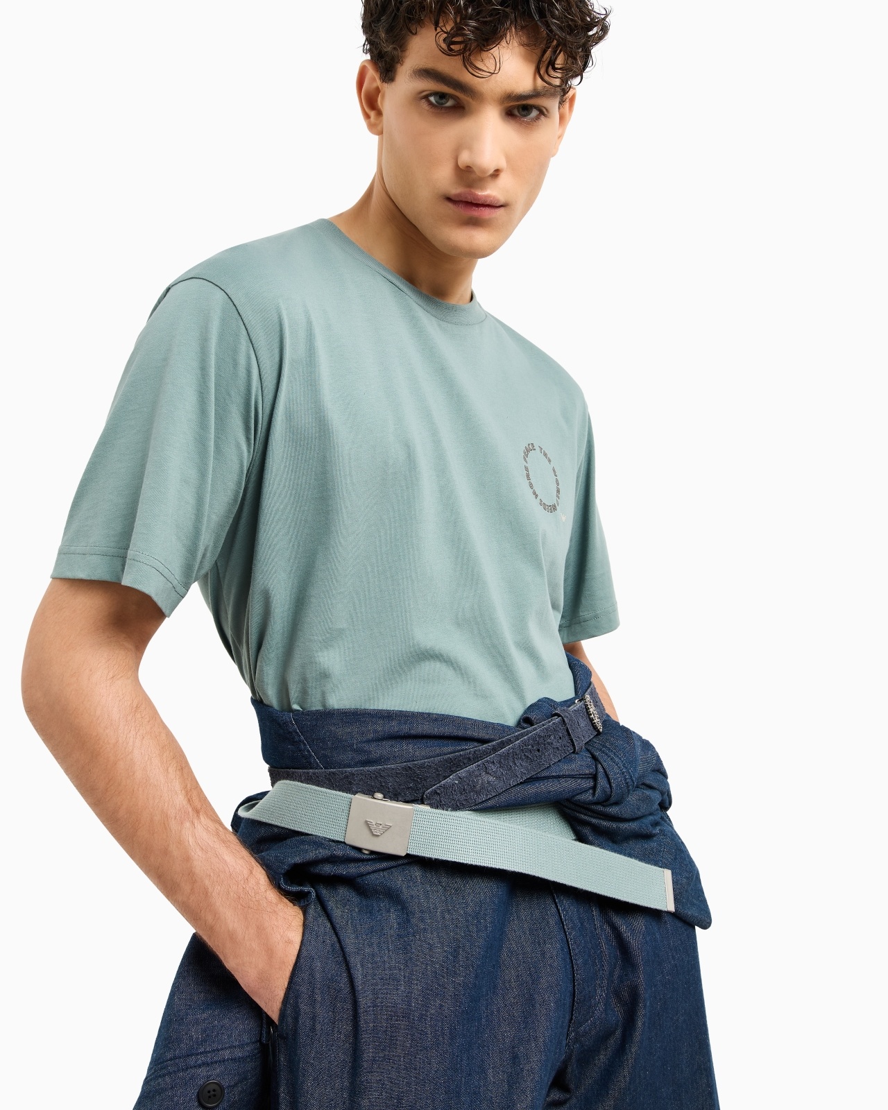 ASV CHAMBRAY DENIM BERMUDA SHORTS FROM THE PEACE CAPSULE COLLECTION - 6