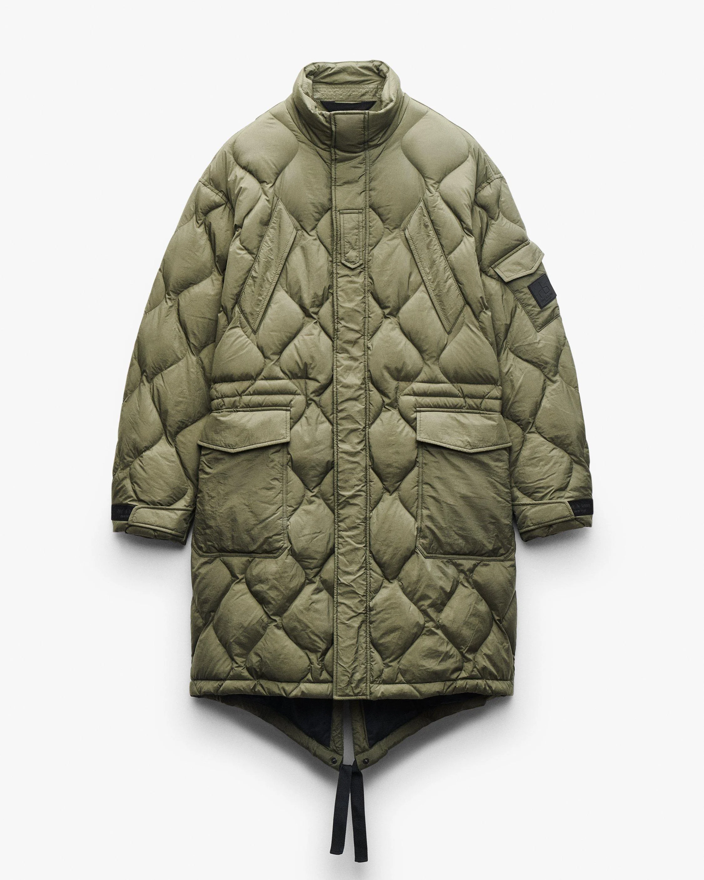 Dane Quilted Down Parka - 1