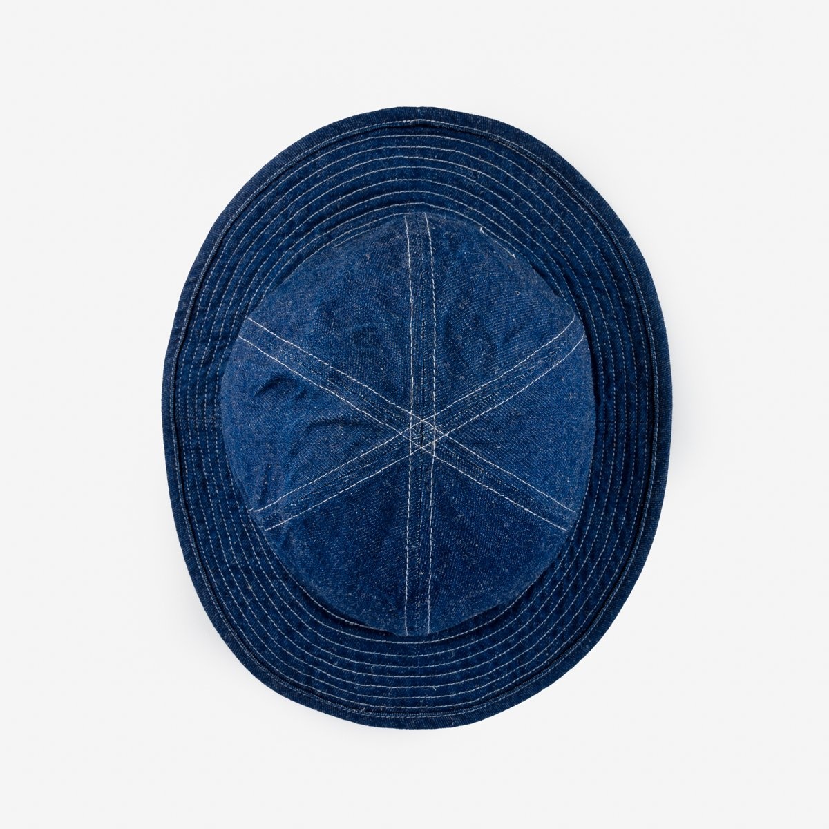 PN-0062 Papa Nui - Army Denim Hat - Indigo - 5