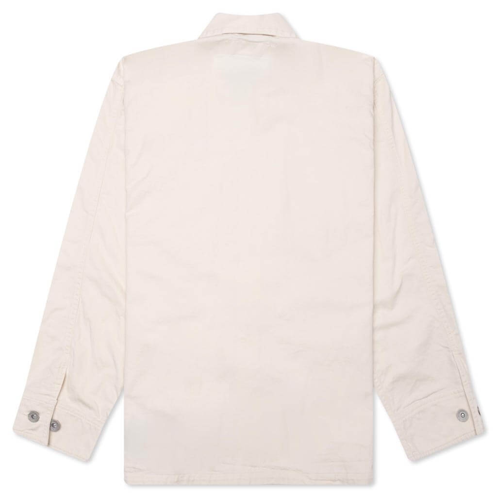 SHORT COVERALL JACKET - WHITE - 2