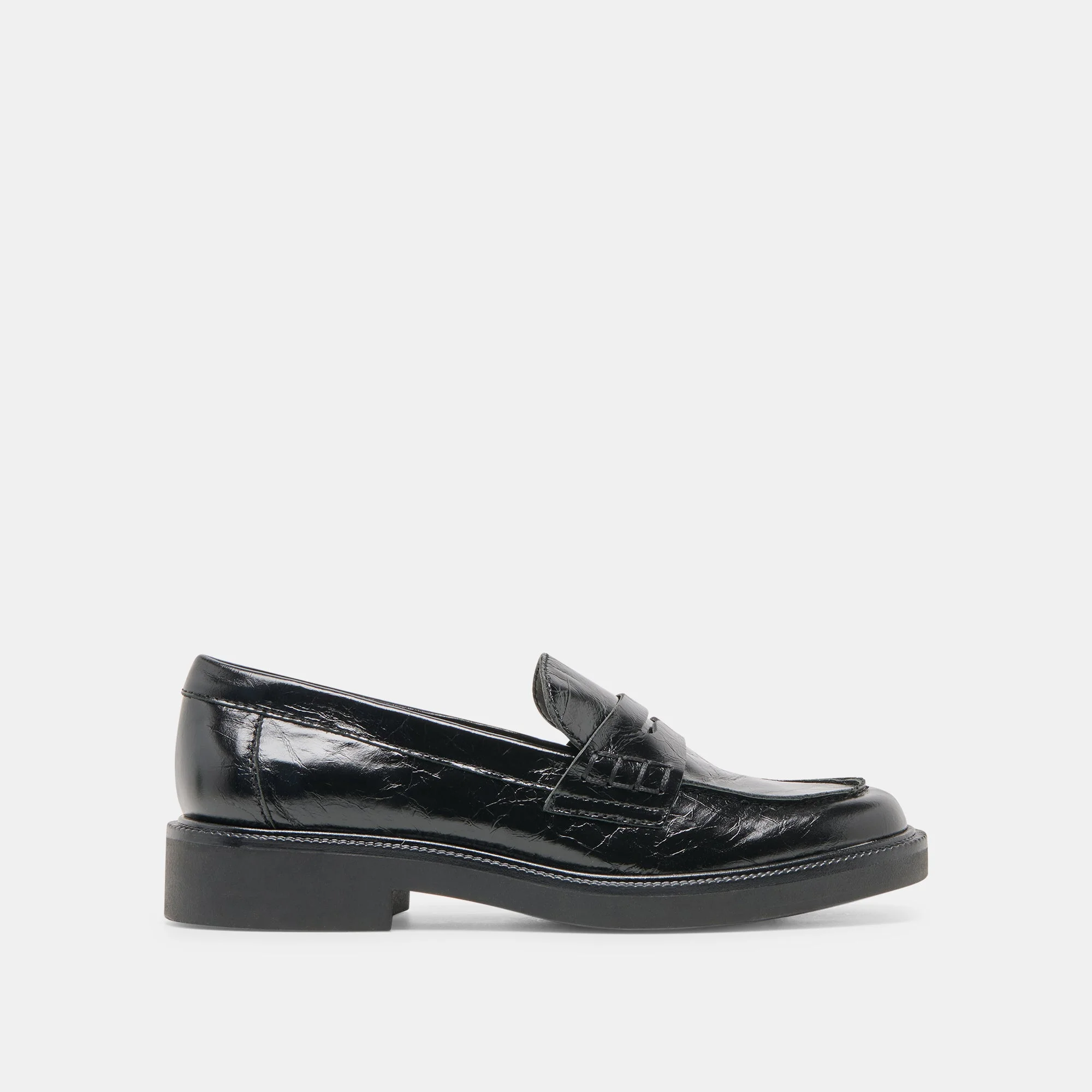 TIGGY LOAFERS MIDNIGHT CRINKLE PATENT - 1