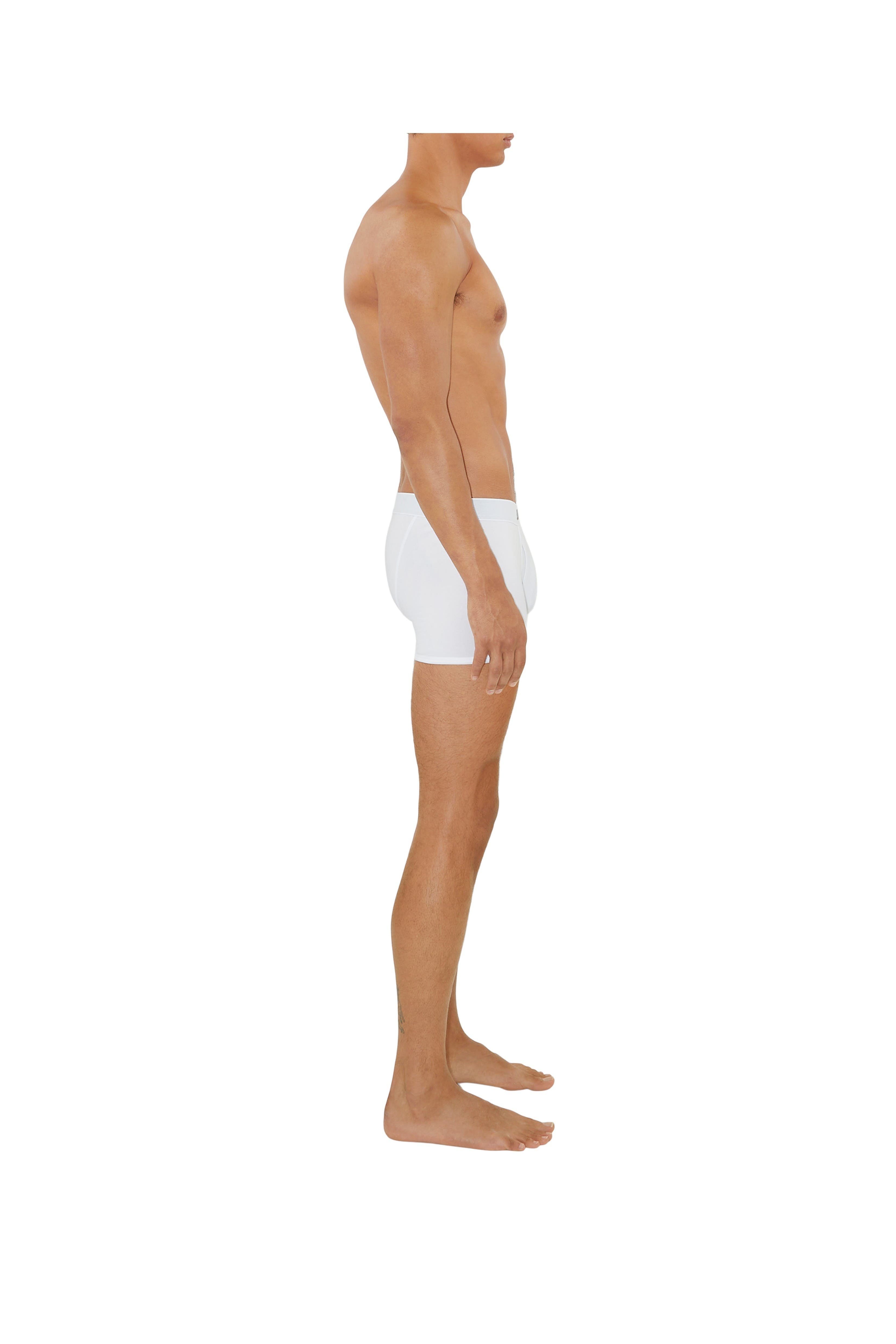 burberry Cotton Boxer Shorts in White at Nordstrom - 3