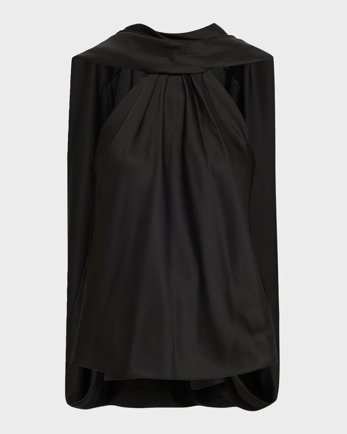 Scarlett Satin Cape Top - 1