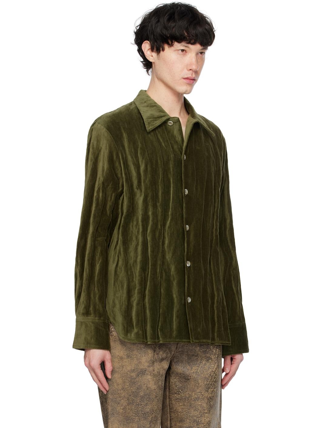 Khaki Ignacio Overshirt Shirt - 2