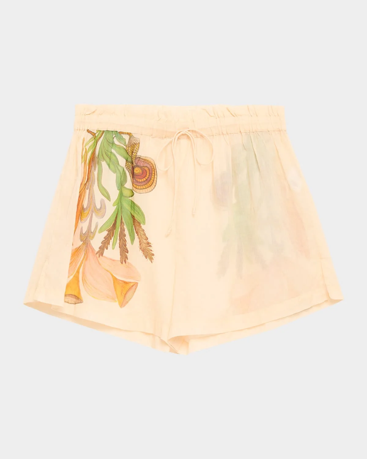 Water Blossoms Bijou Coverup Shorts - 1