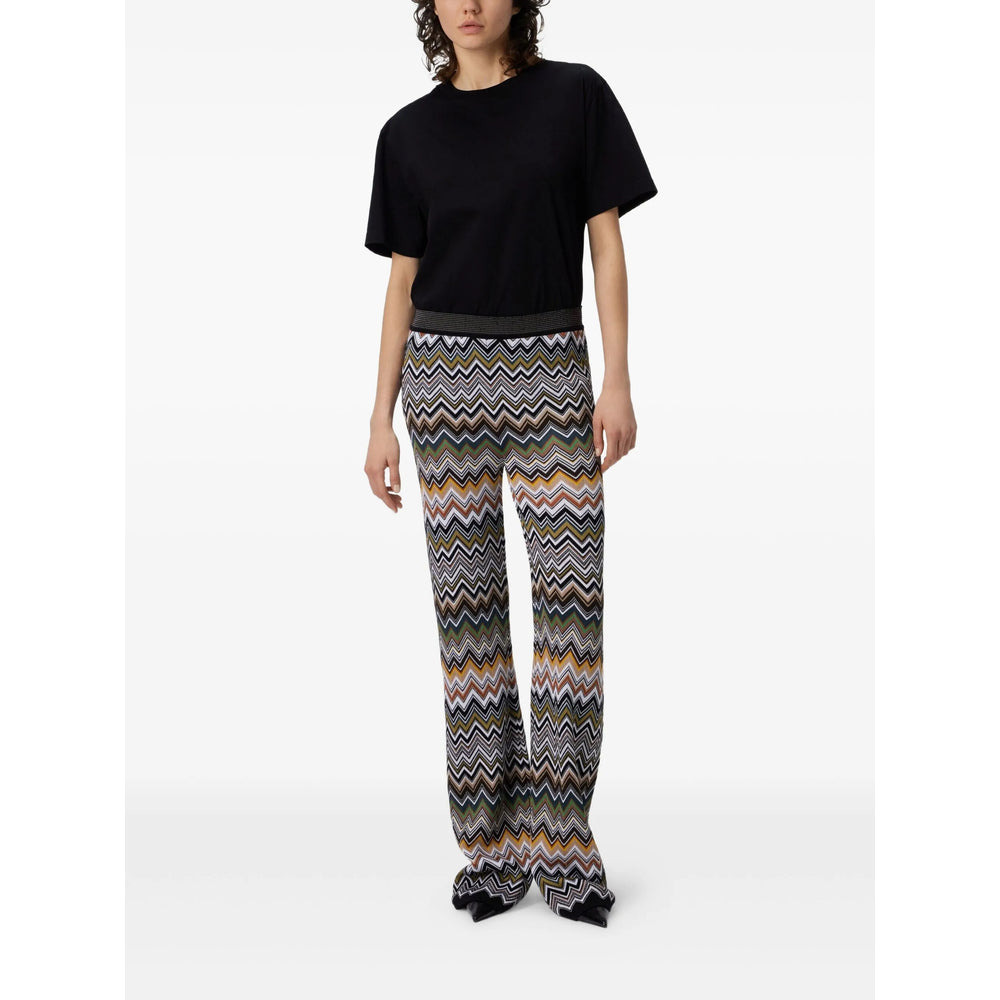 Missoni White Trousers - Flared Trousers Women - 3
