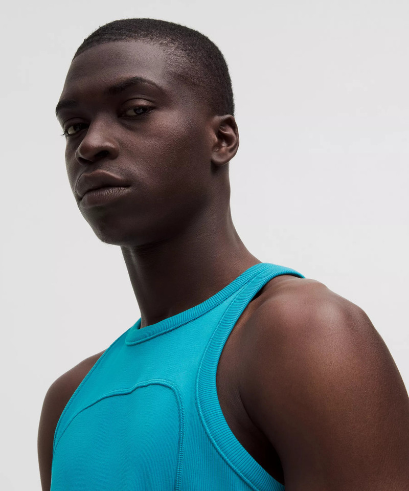 Ribbed Cotton Tight-Fit Tank Top *SLNSH Collection 4