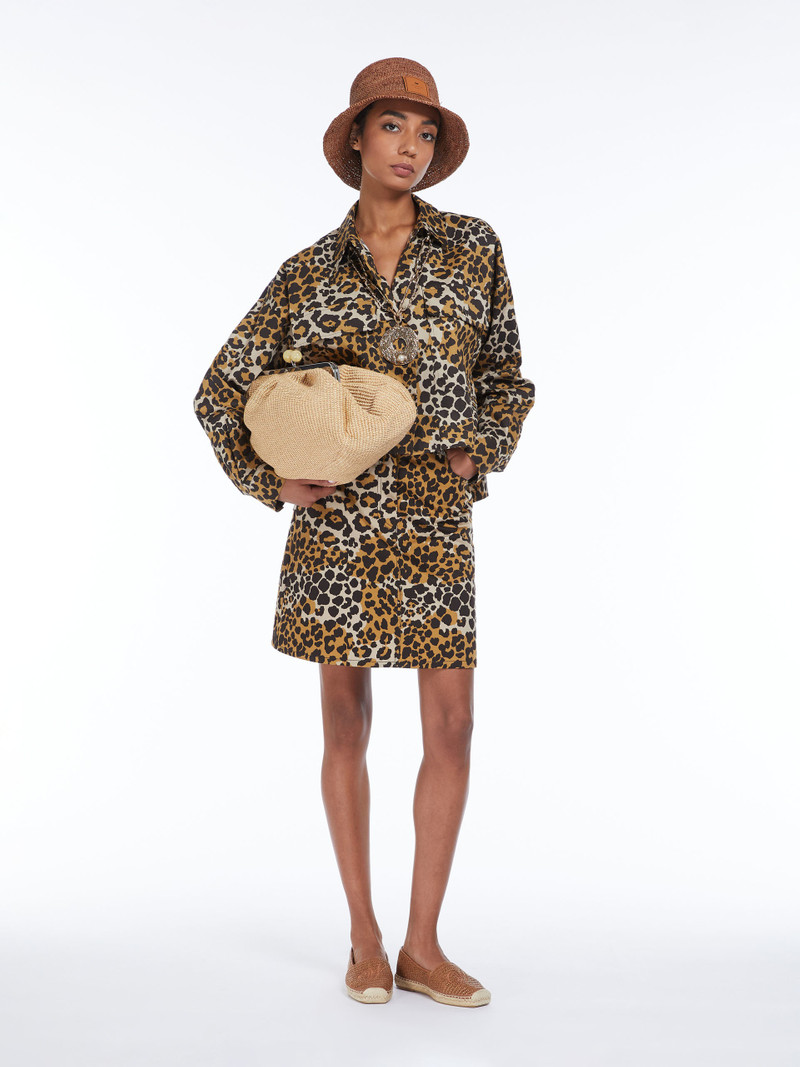 NABARRO Large raffia-look Pasticcino Bag 7