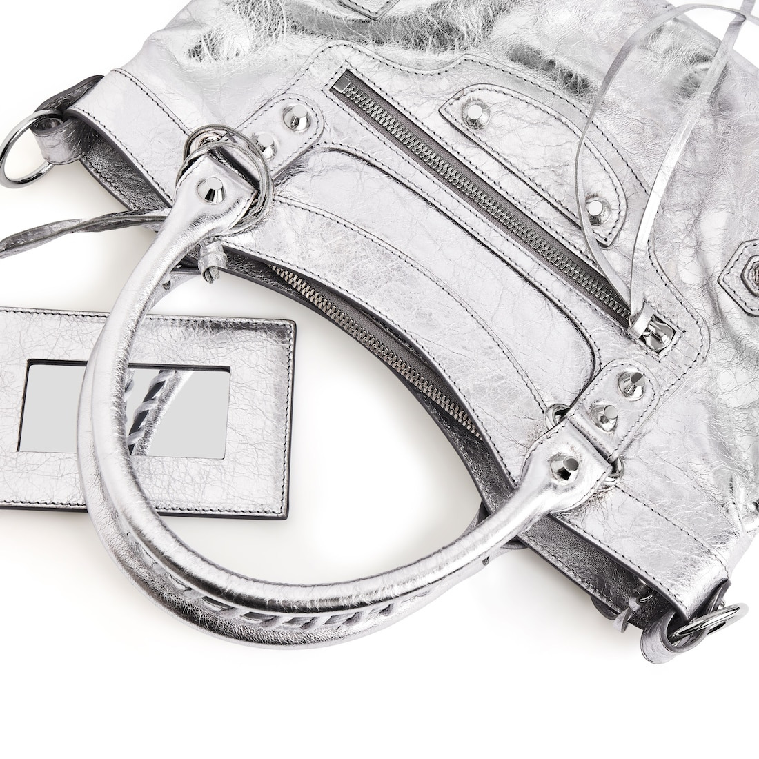 Women's Le City First Bag in Silver - 6